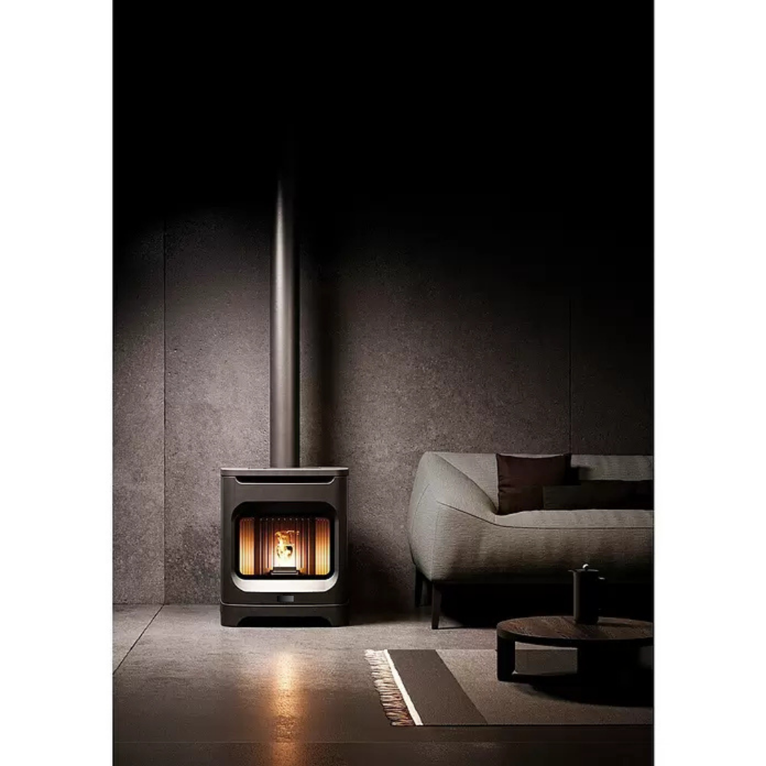 Estufa de pellets WiFi 8 kW – Clase A+ – Ecodesign 2022